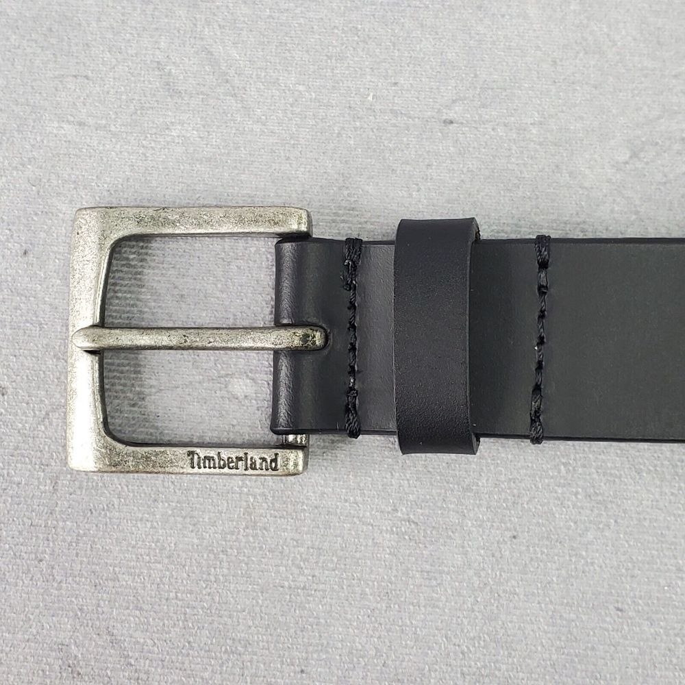 Timberland Belt Men's‎ Genuine Leather Size 38 Classic Jeans Belt - Picture 6 of 9